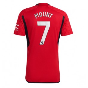 Manchester United Mason Mount #7 Hjemmebanetrøje 2023-24 Kort ærmer